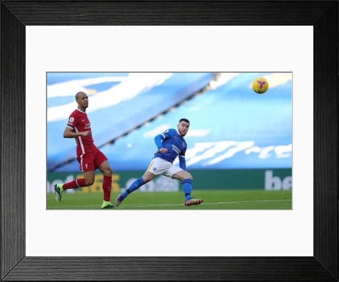 Framed Print : Brighton vs. Liverpool: Premier League Showdown at American Express Community Stadium (28NOV20) Framed Print : Brighton vs. Liverpool: Premier League Showdown at American Express Community Stadium (28NOV20)