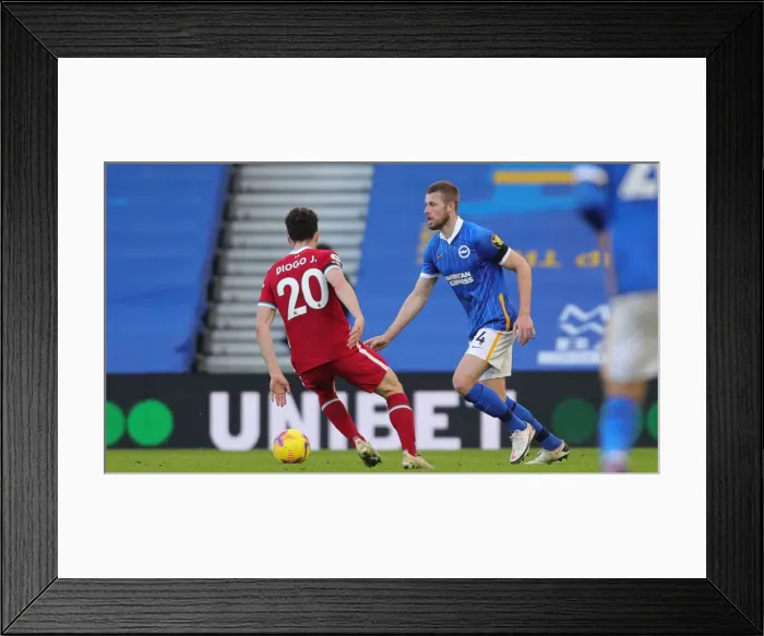 Framed Print : Brighton vs Liverpool: Premier League Showdown at American Express Community Stadium (Nov 2020)