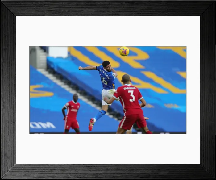 Framed Print : Brighton vs Liverpool: Premier League Showdown at American Express Community Stadium (28NOV20) Framed Print : Brighton vs Liverpool: Premier League Showdown at American Express Community Stadium (28NOV20)