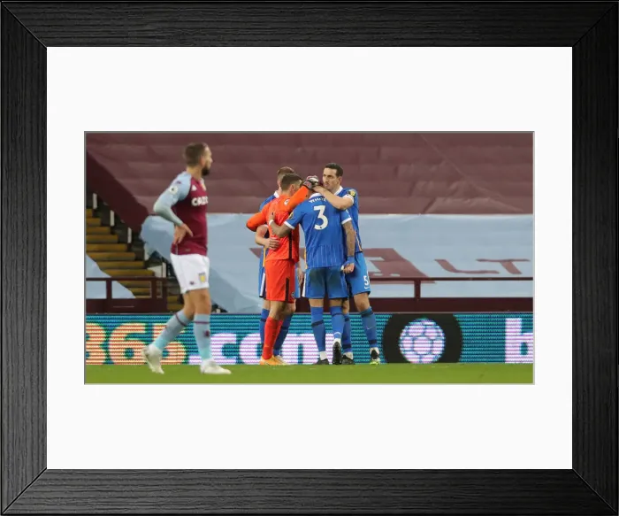 Framed Print : 21NOV20: Premier League Showdown - Aston Villa vs. Brighton & Hove Albion at Villa Park