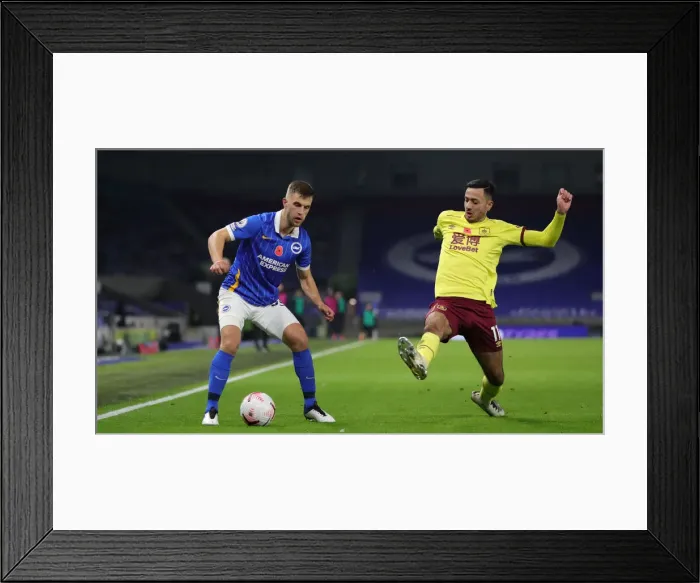 Framed Print : Brighton vs. Burnley: Intense Premier League Clash at American Express Community Stadium (November 6, 2020) Framed Print : Brighton vs. Burnley: Intense Premier League Clash at American Express Community Stadium (November 6, 2020)