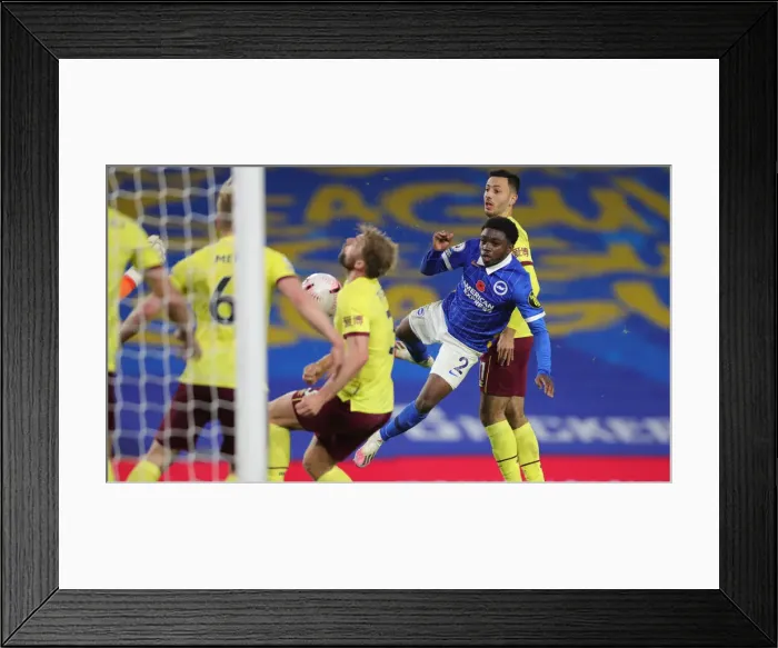 Framed Print : Brighton vs. Burnley: Intense Premier League Clash at American Express Community Stadium (Nov. 6, 2020) Framed Print : Brighton vs. Burnley: Intense Premier League Clash at American Express Community Stadium (Nov. 6, 2020)