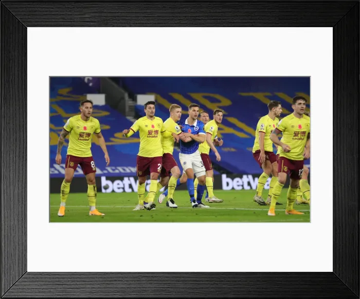 Framed Print : Brighton vs. Burnley: Premier League Clash at American Express Community Stadium (November 6, 2020) Framed Print : Brighton vs. Burnley: Premier League Clash at American Express Community Stadium (November 6, 2020)