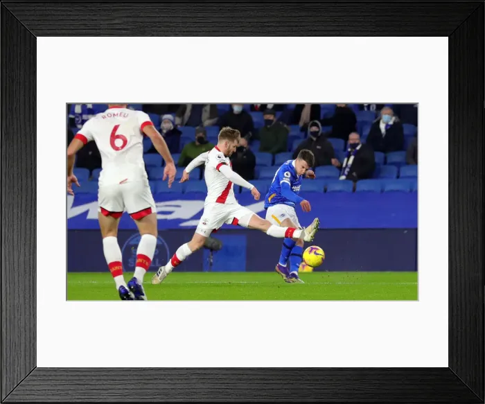 Framed Print : Brighton and Hove Albion v Southampton Premier League 07DEC20 Framed Print : Brighton and Hove Albion v Southampton Premier League 07DEC20