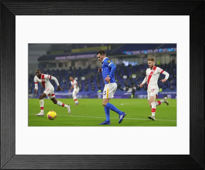 Framed Print : Intense Premier League Showdown: Brighton & Hove Albion vs. Southampton (07DEC20) Framed Print : Intense Premier League Showdown: Brighton & Hove Albion vs. Southampton (07DEC20)