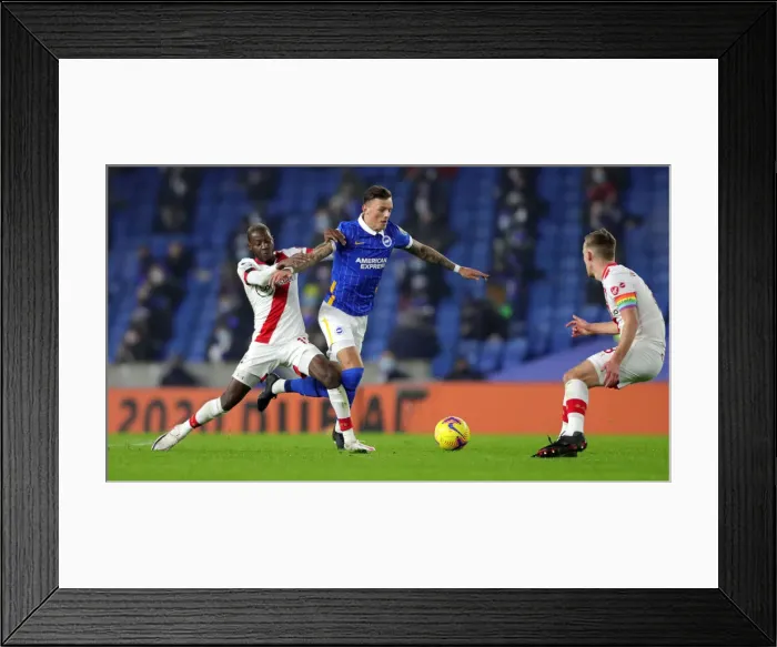 Framed Print : Intense Premier League Showdown: Brighton & Hove Albion vs. Southampton (07DEC20) Framed Print : Intense Premier League Showdown: Brighton & Hove Albion vs. Southampton (07DEC20)