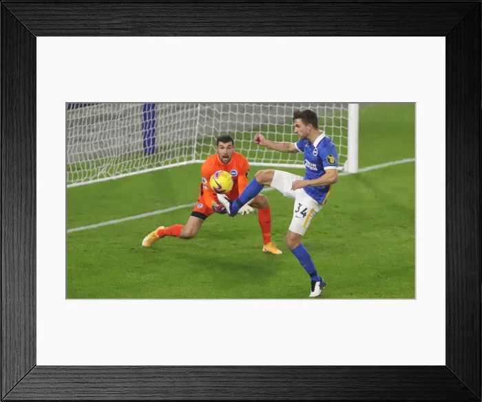Framed Print : Intense Premier League Showdown: Brighton & Hove Albion vs. Southampton (07DEC20) Framed Print : Intense Premier League Showdown: Brighton & Hove Albion vs. Southampton (07DEC20)