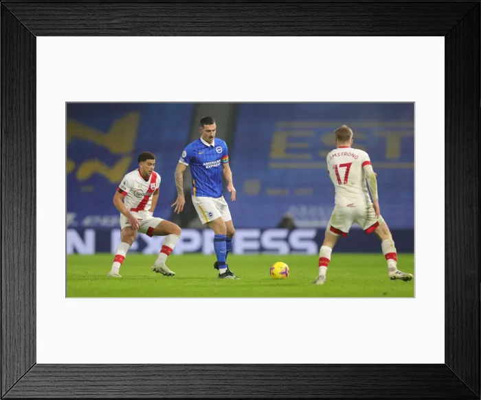 Framed Print : Intense Premier League Showdown: Brighton & Hove Albion vs. Southampton (07DEC20) Framed Print : Intense Premier League Showdown: Brighton & Hove Albion vs. Southampton (07DEC20)