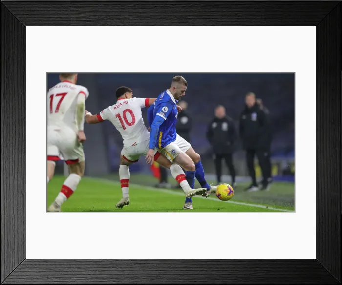 Framed Print : Intense Premier League Showdown: Brighton & Hove Albion vs. Southampton (07DEC20)