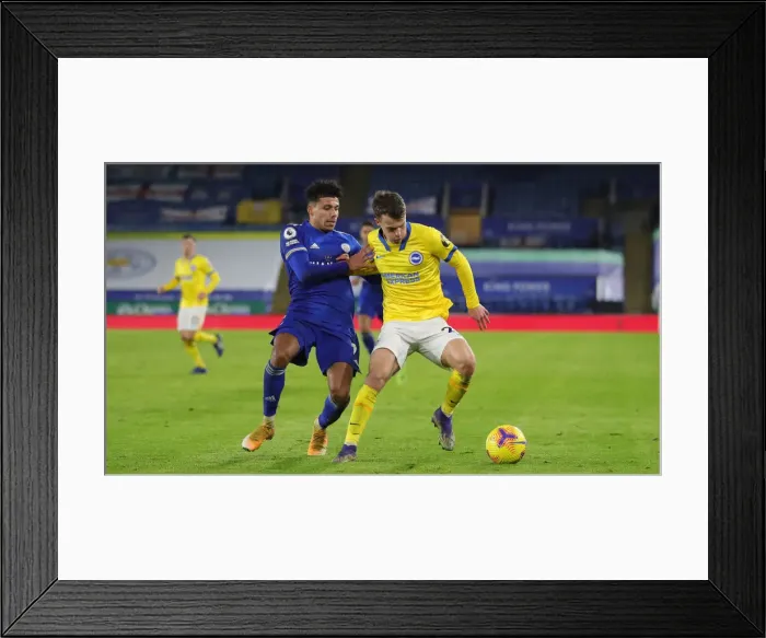 Framed Print : Decisive Clash: Leicester City vs. Brighton & Hove Albion - Premier League, 13th December 2020 Framed Print : Decisive Clash: Leicester City vs. Brighton & Hove Albion - Premier League, 13th December 2020