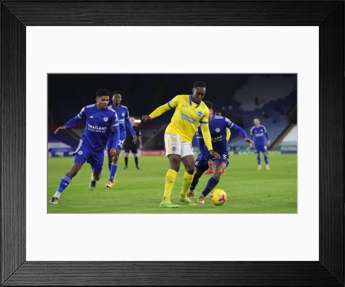 Framed Print : Decisive Battle: Premier League Showdown between Leicester City and Brighton & Hove Albion (13DEC20) Framed Print : Decisive Battle: Premier League Showdown between Leicester City and Brighton & Hove Albion (13DEC20)