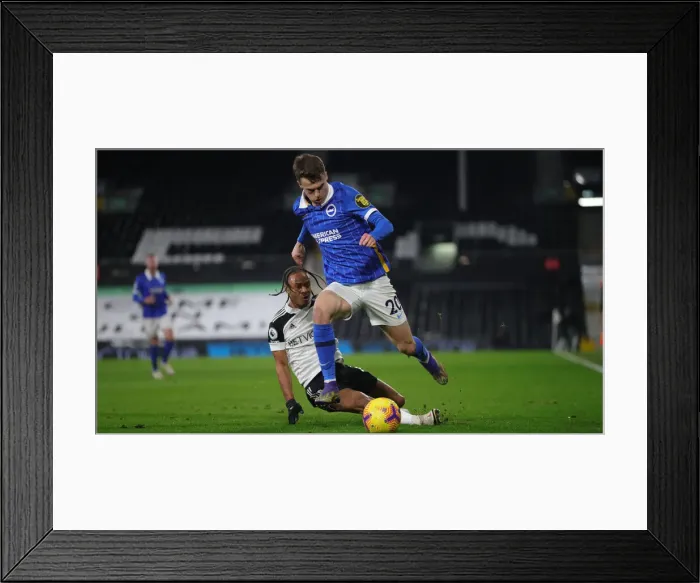 Framed Print : Fuham v Brighton and Hove Albion Premier League 16DEC20 Framed Print : Fuham v Brighton and Hove Albion Premier League 16DEC20