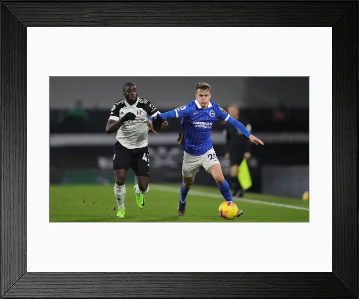 Framed Print : Decisive Moment: Fulham vs. Brighton & Hove Albion - Premier League Clash at Craven Cottage (16DEC20) Framed Print : Decisive Moment: Fulham vs. Brighton & Hove Albion - Premier League Clash at Craven Cottage (16DEC20)