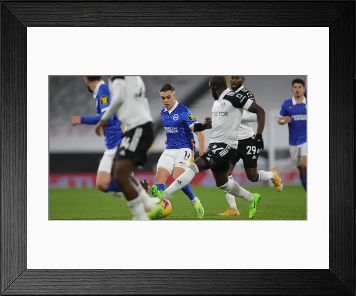 Framed Print : Decisive Moment at Craven Cottage: Fulham vs. Brighton & Hove Albion, Premier League, 16th December 2020 Framed Print : Decisive Moment at Craven Cottage: Fulham vs. Brighton & Hove Albion, Premier League, 16th December 2020
