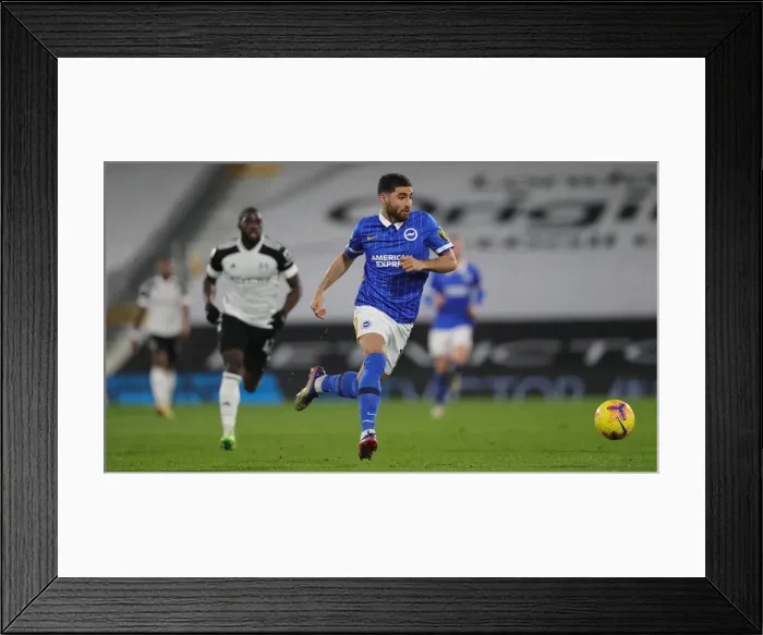 Framed Print : Decisive Moment: Fulham vs. Brighton and Hove Albion at Craven Cottage, Premier League 16DEC20 Framed Print : Decisive Moment: Fulham vs. Brighton and Hove Albion at Craven Cottage, Premier League 16DEC20