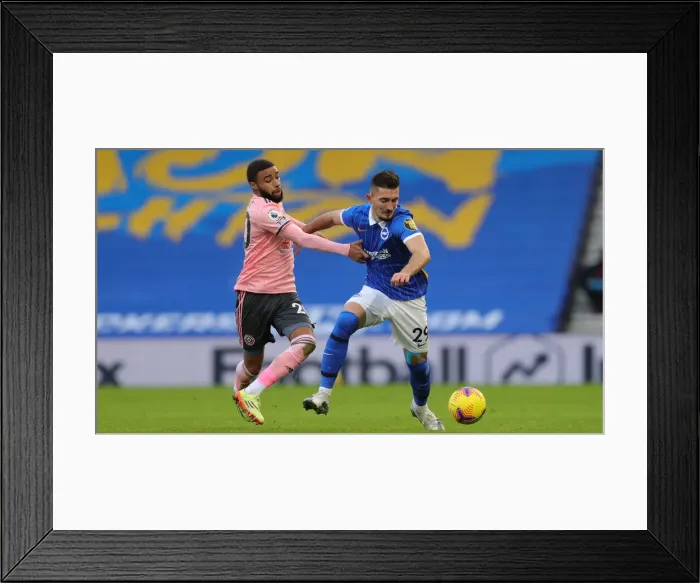 Framed Print : Brighton and Hove Albion vs Sheffield United: Premier League Battle at American Express Community Stadium (20DEC20) Framed Print : Brighton and Hove Albion vs Sheffield United: Premier League Battle at American Express Community Stadium (20DEC20)