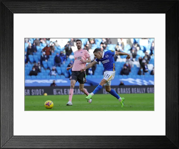 Framed Print : Brighton and Hove Albion vs Sheffield United: Premier League Battle at American Express Community Stadium (20DEC20) Framed Print : Brighton and Hove Albion vs Sheffield United: Premier League Battle at American Express Community Stadium (20DEC20)