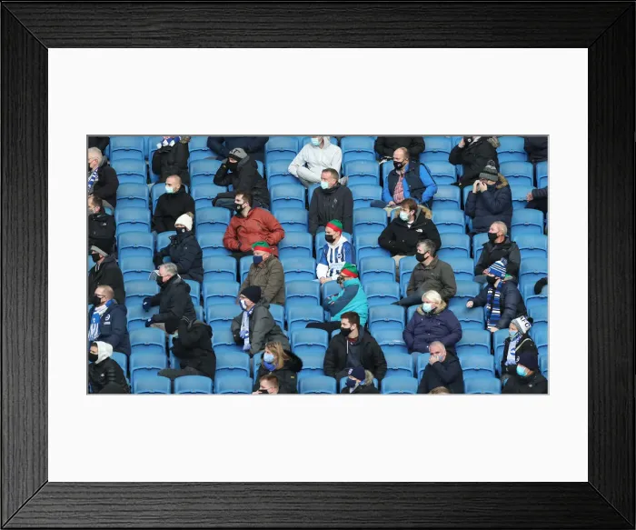 Framed Print : Intense Premier League Showdown: Brighton & Hove Albion vs. Sheffield United (20DEC20) Framed Print : Intense Premier League Showdown: Brighton & Hove Albion vs. Sheffield United (20DEC20)