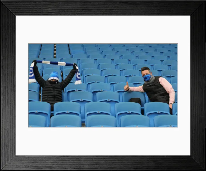 Framed Print : Brighton vs Sheffield United: Premier League Battle at American Express Community Stadium (20DEC20)