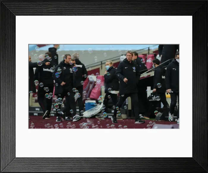 Framed Print : Decisive Moment: West Ham vs. Brighton - Premier League Clash (27DEC20) Framed Print : Decisive Moment: West Ham vs. Brighton - Premier League Clash (27DEC20)