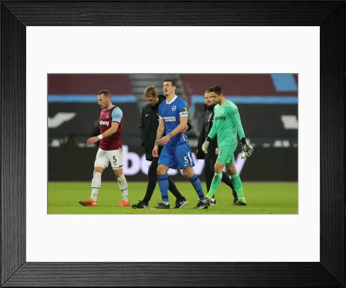 Framed Print : Decisive Moment: West Ham vs. Brighton - Premier League Clash at London Stadium (27DEC20) Framed Print : Decisive Moment: West Ham vs. Brighton - Premier League Clash at London Stadium (27DEC20)