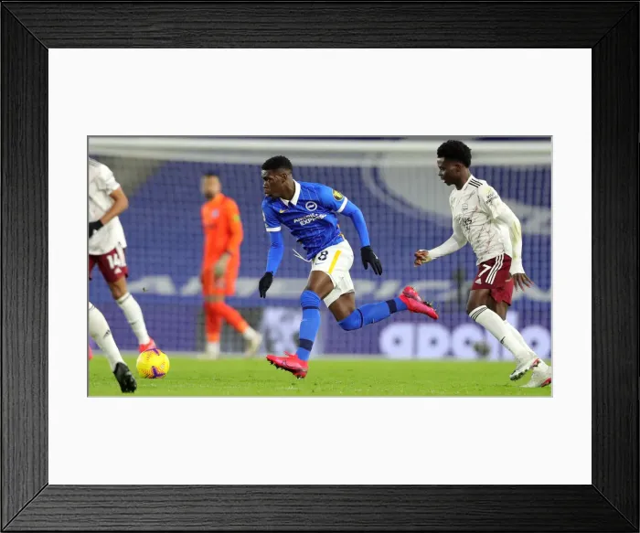 Framed Print : 18 Yves Bissouma Framed Print : 18 Yves Bissouma