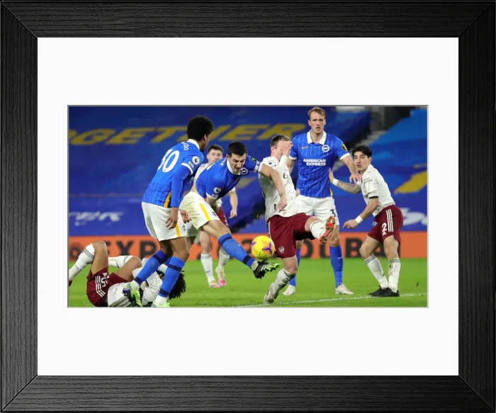 Framed Print : 27 Lewis Dunk Framed Print : 27 Lewis Dunk