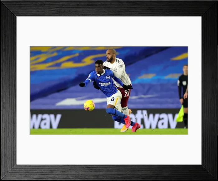 Framed Print : 42 Yves Bissouma Framed Print : 42 Yves Bissouma