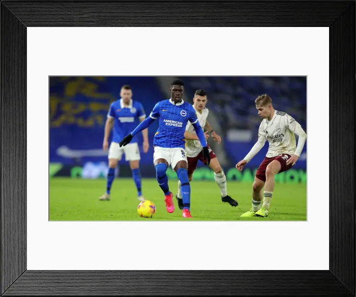 Framed Print : 43 Yves Bissouma Framed Print : 43 Yves Bissouma
