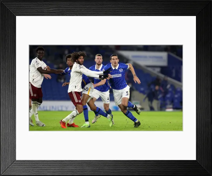 Framed Print : 51 Lewis Dunk Framed Print : 51 Lewis Dunk