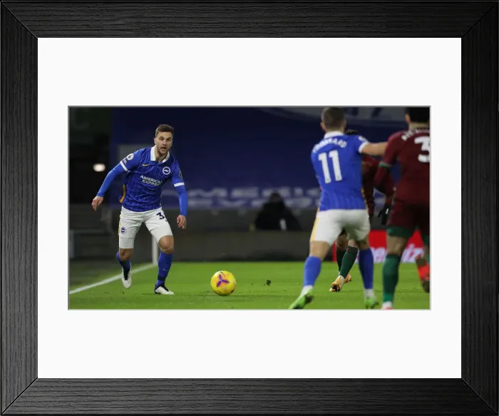 Framed Print : Brighton and Hove Albion vs. Wolverhampton Wanderers: A Premier League Clash at American Express Community Stadium (02JAN21) Framed Print : Brighton and Hove Albion vs. Wolverhampton Wanderers: A Premier League Clash at American Express Community Stadium (02JAN21)