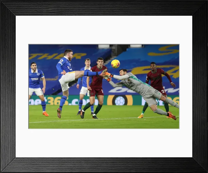 Framed Print : Brighton and Hove Albion vs. Wolverhampton Wanderers: A Premier League Clash at American Express Community Stadium (02JAN21) Framed Print : Brighton and Hove Albion vs. Wolverhampton Wanderers: A Premier League Clash at American Express Community Stadium (02JAN21)