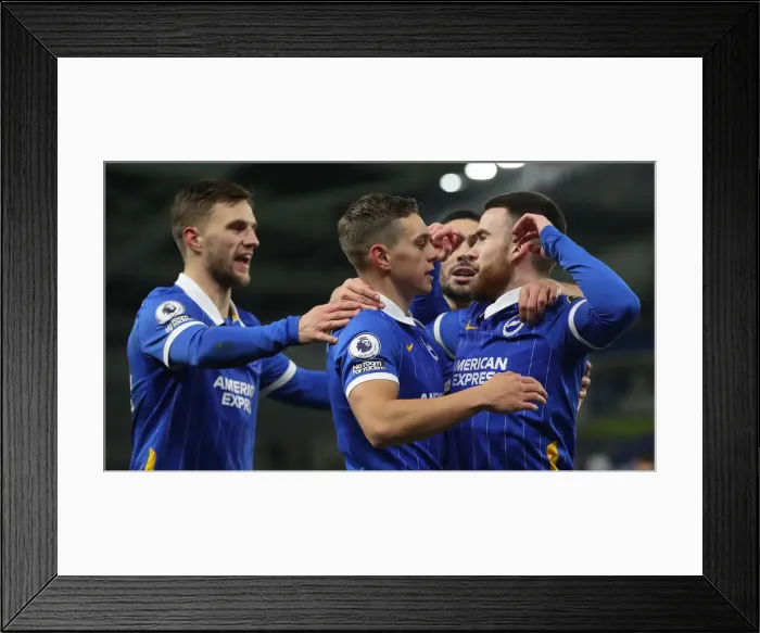 Framed Print : Intense Premier League Showdown: Brighton & Hove Albion vs. Wolverhampton Wanderers (02JAN21) Framed Print : Intense Premier League Showdown: Brighton & Hove Albion vs. Wolverhampton Wanderers (02JAN21)
