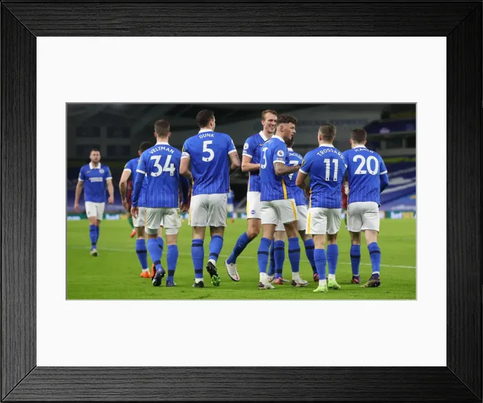Framed Print : Brighton and Hove Albion vs. Wolverhampton Wanderers: A Premier League Clash at American Express Community Stadium (02JAN21) Framed Print : Brighton and Hove Albion vs. Wolverhampton Wanderers: A Premier League Clash at American Express Community Stadium (02JAN21)