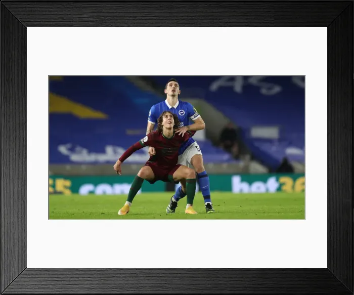 Framed Print : Intense Premier League Clash: Brighton & Hove Albion vs. Wolverhampton Wanderers (02JAN21) Framed Print : Intense Premier League Clash: Brighton & Hove Albion vs. Wolverhampton Wanderers (02JAN21)