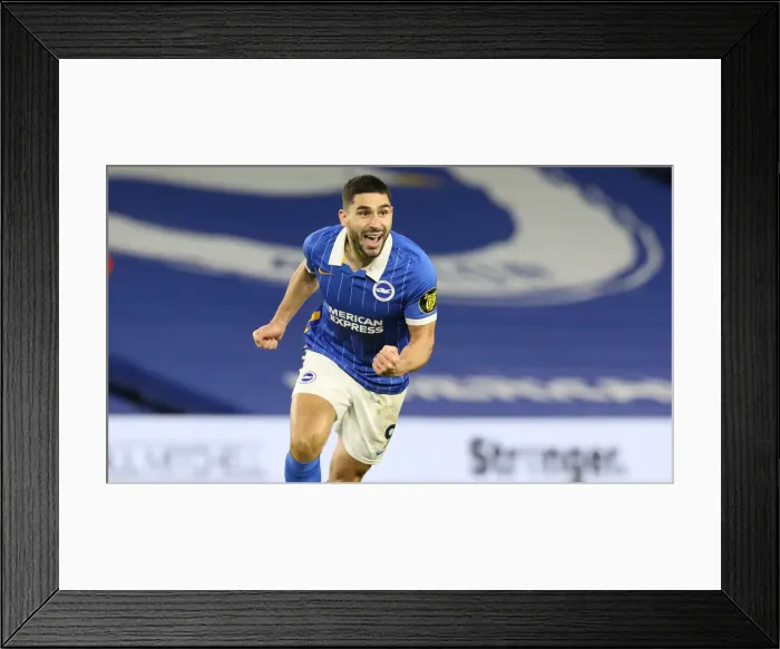Framed Print : Brighton and Hove Albion vs. Wolverhampton Wanderers: Premier League Battle at American Express Community Stadium (02JAN21) Framed Print : Brighton and Hove Albion vs. Wolverhampton Wanderers: Premier League Battle at American Express Community Stadium (02JAN21)