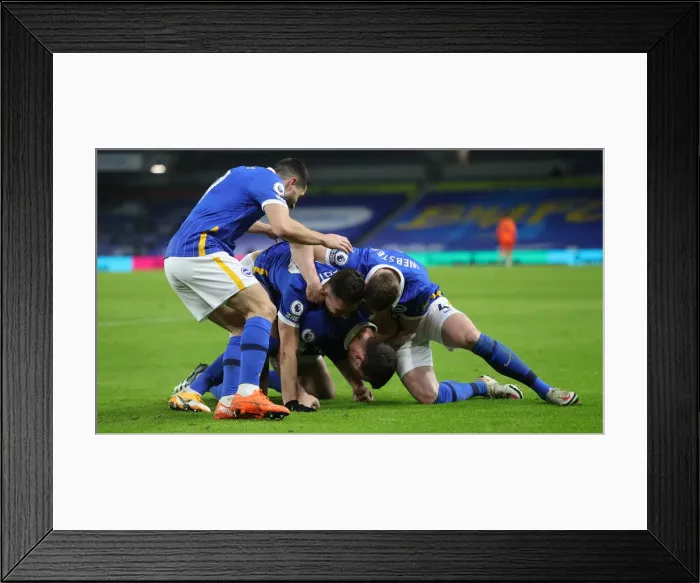 Framed Print : Brighton & Hove Albion vs. Wolverhampton Wanderers: Intense Premier League Clash at American Express Community Stadium (02JAN21) Framed Print : Brighton & Hove Albion vs. Wolverhampton Wanderers: Intense Premier League Clash at American Express Community Stadium (02JAN21)