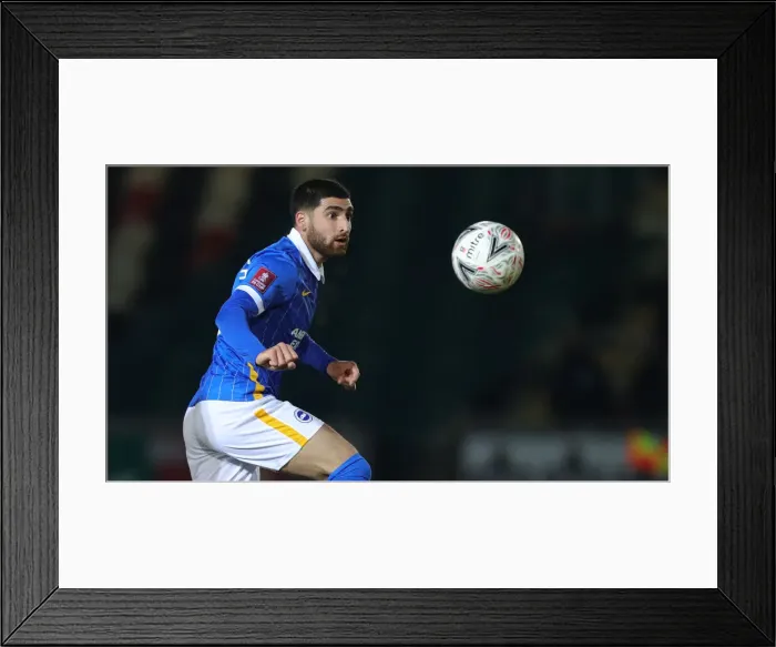 Framed Print : Brighton and Hove Albion Battle Newport County in FA Cup Third Round (10JAN21) Framed Print : Brighton and Hove Albion Battle Newport County in FA Cup Third Round (10JAN21)