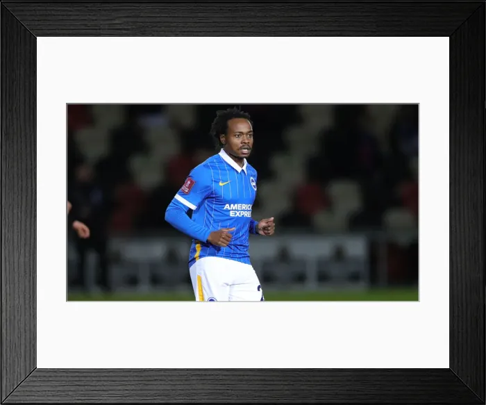 Framed Print : Brighton and Hove Albion's FA Cup Battle at Newport County: A Tight Third Round Clash (10th January 2021) Framed Print : Brighton and Hove Albion's FA Cup Battle at Newport County: A Tight Third Round Clash (10th January 2021)