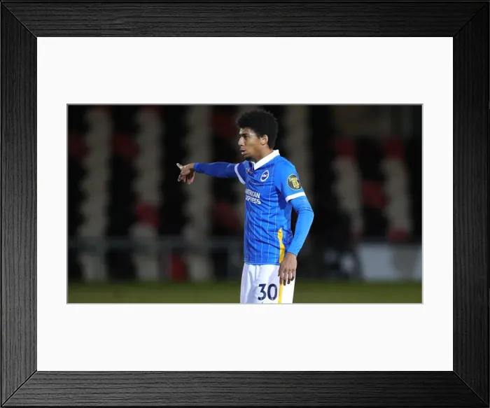 Framed Print : Brighton and Hove Albion vs. Newport County: FA Cup Third Round Battle (10JAN21) Framed Print : Brighton and Hove Albion vs. Newport County: FA Cup Third Round Battle (10JAN21)