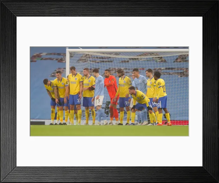 Framed Print : Manchester City vs. Brighton and Hove Albion: A Premier League Showdown at Etihad Stadium (13Jan21) Framed Print : Manchester City vs. Brighton and Hove Albion: A Premier League Showdown at Etihad Stadium (13Jan21)