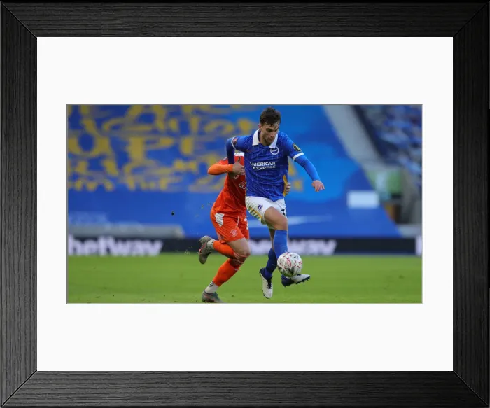 Framed Print : Brighton & Hove Albion vs. Blackpool: FA Cup Showdown at American Express Community Stadium (23Jan21) Framed Print : Brighton & Hove Albion vs. Blackpool: FA Cup Showdown at American Express Community Stadium (23Jan21)