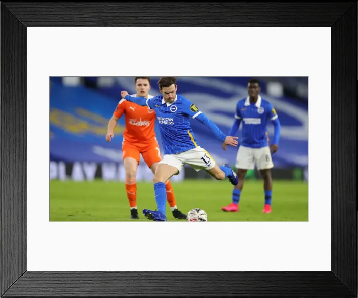 Framed Print : Brighton & Hove Albion vs. Blackpool: FA Cup Battle at American Express Community Stadium (23Jan21) Framed Print : Brighton & Hove Albion vs. Blackpool: FA Cup Battle at American Express Community Stadium (23Jan21)