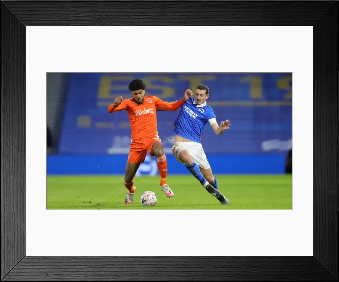 Framed Print : FA Cup Showdown: Brighton & Hove Albion vs. Blackpool (23Jan21) - American Express Community Stadium Framed Print : FA Cup Showdown: Brighton & Hove Albion vs. Blackpool (23Jan21) - American Express Community Stadium