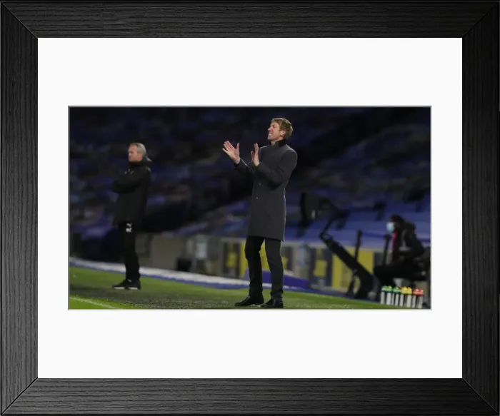 Framed Print : FA Cup Showdown: Brighton & Hove Albion vs. Blackpool (23Jan21) - American Express Community Stadium Framed Print : FA Cup Showdown: Brighton & Hove Albion vs. Blackpool (23Jan21) - American Express Community Stadium