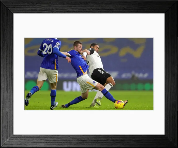 Framed Print : Intense Premier League Showdown: Brighton & Hove Albion vs. Fulham (27Jan21) Framed Print : Intense Premier League Showdown: Brighton & Hove Albion vs. Fulham (27Jan21)