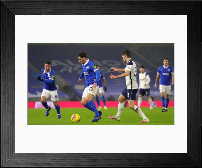 Framed Print : Brighton and Hove Albion v Tottenham Hotspur Premier League 31JAN21 Framed Print : Brighton and Hove Albion v Tottenham Hotspur Premier League 31JAN21