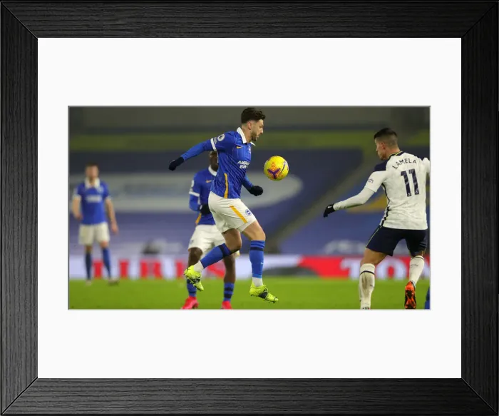 Framed Print : Premier League Showdown: Brighton & Hove Albion vs. Tottenham Hotspur (31JAN21) Framed Print : Premier League Showdown: Brighton & Hove Albion vs. Tottenham Hotspur (31JAN21)