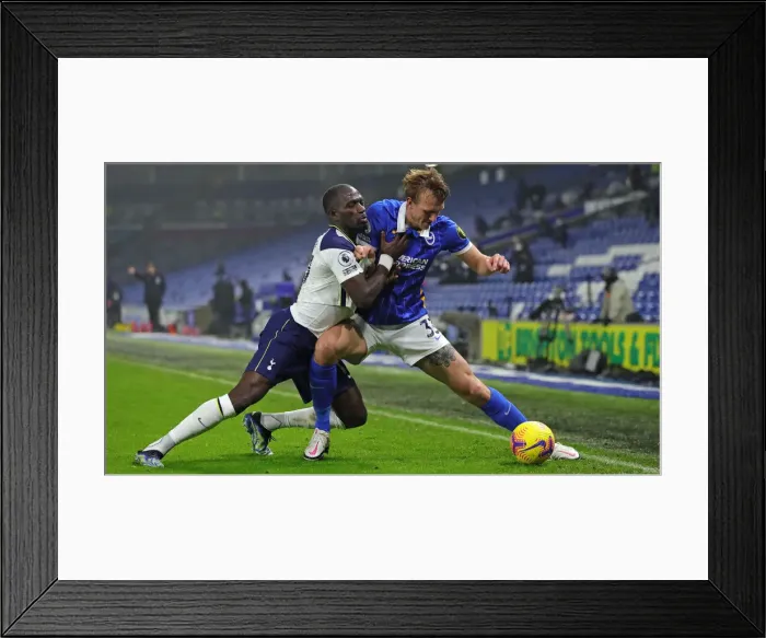 Framed Print : Premier League Showdown: Brighton & Hove Albion vs. Tottenham Hotspur (31JAN21) Framed Print : Premier League Showdown: Brighton & Hove Albion vs. Tottenham Hotspur (31JAN21)