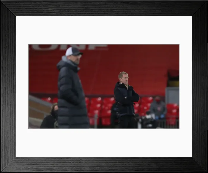 Framed Print : 3rd February 2021: Premier League Showdown - Liverpool vs. Brighton and Hove Albion at Anfield Framed Print : 3rd February 2021: Premier League Showdown - Liverpool vs. Brighton and Hove Albion at Anfield